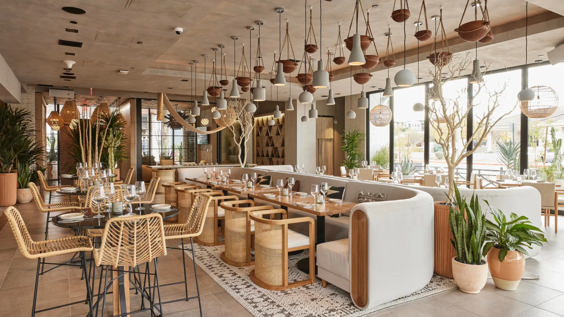 CALA Scottsdale Cala + Senna House Photos by Stephen Denton Cala Dining Area